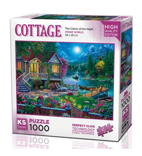 Nessiworld KS Games The Colors of the Night Puzzle 1000 Parça 20680