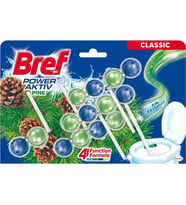ŞeyliŞeyler - Bref Power Aktiv Klozet Temizleyici Blok Çam Ferahlığı 3'lü Paket