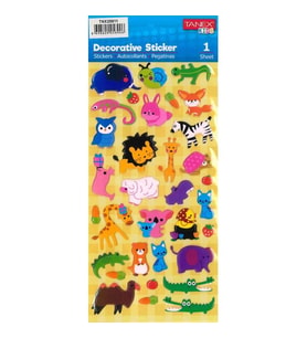 TANEX KIDS TNX-25811 DEKOTARİF ETİKETLER - KABARTMALI SAFİRİ SERİSİ - 1 ADET