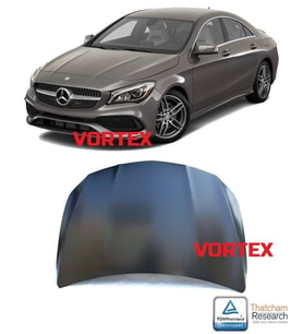 Mercedes Cla W117 Motor Kaputu (Alüminyum) 2013 Sonrası Uyumlu