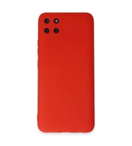 Realme C11 Kılıf Nano İçi Kadife Silikon - Kırmızı