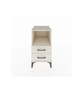 Kronos Komodin Tek Raflı 2 Çekmeceli 44x59x80 Aytaşı-Aytaşı