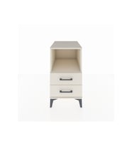 Kronos Komodin Tek Raflı 2 Çekmeceli 44x59x80 Aytaşı-Aytaşı