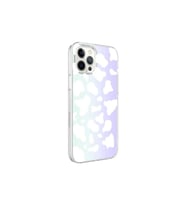 Apple iPhone 12 Pro Uyumlu Kılıf Zore M-Blue Desenli Kapak (B.Beyaz)