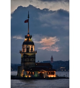 Ahşap Kız Kulesi Poster 20x30