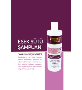 Northcity Onarıcı Eşek Sütü Şampuanı 400 ml - Hasar Görmüş Saçlar İçin Güçlendirici Bakım