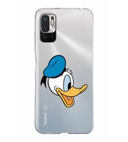 Xiaomi Redmi Note 10 5G Uyumlu Kapak Donald Duck Tasarımlı Şeffaf Silikon Kılıf