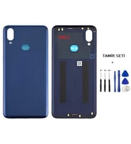 Samsung Galaxy A10S - SM-A107F FULL Kasa Arka Kapak Takım MAVİ - TAMİR SETİ
