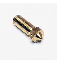 3D Printer / Yazıcı Extruder Volcano Nozzle M6 diş - 1,2mm (1.75) 1 Adet (Gold)
