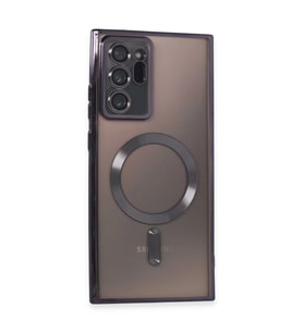 Samsung Galaxy Note 20 Ultra Kılıf Kross Magneticsafe Kapak - Mor