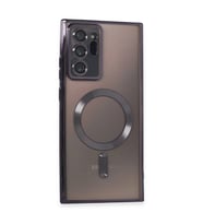 Samsung Galaxy Note 20 Ultra Kılıf Kross Magneticsafe Kapak - Mor