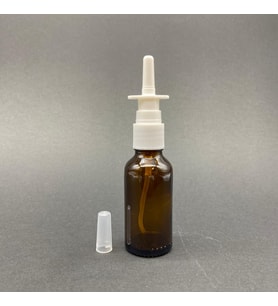 30ml kahverengi şişe, Burun spreyi, 24 adet Nazal Spreyli, Ecza şişesi, İlaç Şişesi (Amber)