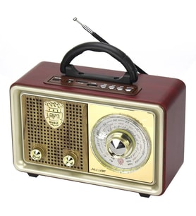 Knstar M-110BT Şarjlı Nostaljik Bluetooth Fm Radyo Usb/sd/mp3