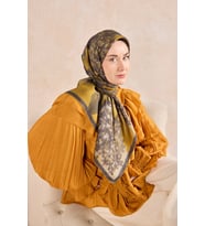Silk Home Twill İpek Desenli Eşarp 11526