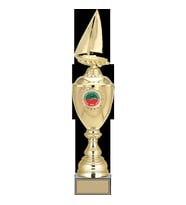 ODAK KUPA - Figürlü Kupalar - Yelken Figürlü Kupalar FG-079 A - 53 cm