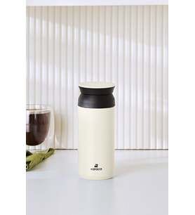 Rainbow Krem Paslanmaz Çelik Termos 350 ml (8 SAATE KADAR SICAK/SOĞUK TUTMA)