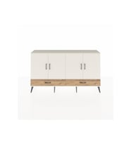 Arges Konsol 6 Raflı 2 Çekmeceli 4 Kapaklı 176x30x99 Aytaşı-Aytaşı/Çam