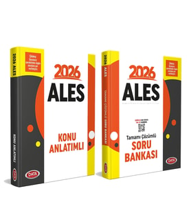 Data Yayınları 2026 ALES Konu ve Soru Seti 2 Kitap