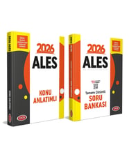 Data Yayınları 2026 ALES Konu ve Soru Seti 2 Kitap