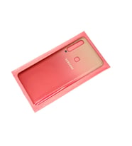 Samsung Galaxy A9 A920 2018 Arka Pil Batarya Kapağı (CAM) KIRMIZI