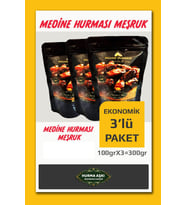 HURMA AŞKI MEDİNE HURMASI MEŞRUK 3X100 GR
