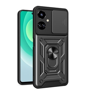Microsonic TECNO Camon 19 Neo Kılıf Impact Resistant Siyah (Siyah)