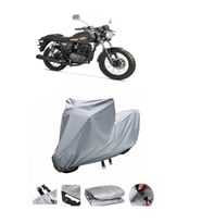 Rks Cafe 152  Gri Motosiklet Brandası ARKA ÇANTA UYUMLU DEĞİLDİR
