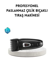 Unisex Şarjlı Saç Ve Sakal Kesme Makinesi – Sessiz Motor, 1–12 Mm Ayarlanabilir Başlık