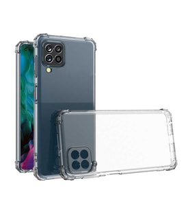 Samsung Galaxy M33 Uyumlu Kılıf Zore Kamera Korumalı Nitro Anti Shock Silikon (Renksiz)