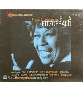 (Plak Değildir CD dir) CD Ella Fitzgerald 64 Classic Performances Box Set Triple CD (Karışık)
