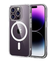 iPhone 16 Pro Max Combo Sert Şeffaf Magsafe Kapak - Şeffaf