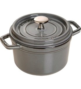 Staub La Cocotte Döküm Tencere, Grafit Gri (Çok Renkli)