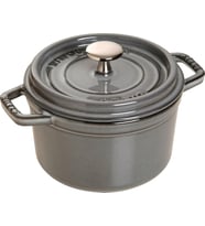Staub La Cocotte Döküm Tencere, Grafit Gri (Çok Renkli)