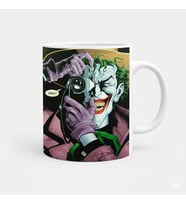 Joker Anime Özel Tasarımlı Hediyelik Kupa Bardak (Beyaz)