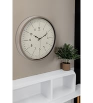 KUMBEJİ İNCE ÇİZGİLİ DUVAR SAATİ 50CM
