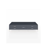 Kronos TV Ünitesi 5 Çekmeceli  220x59x51 Antrasit-Aytaşı/Antrasit