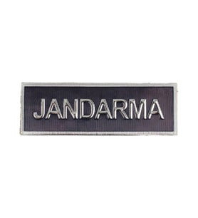 Jandarma Pantolon Cep Yazısı 3D Cırtlı