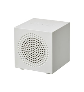 Taşınabilir Bluetooth Hoparlör, Beyaz, 7x7 cm