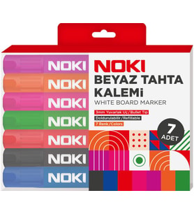 Noki Beyaz Tahta Kalemi 7li 1664-P7