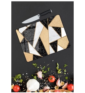 Mutfak  Cam Kesme  ve Sunum Tahtası  25 cm x 35 cm