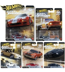 2026 Premium Fast Furious 25. Yıl Seti Hnw46-979P