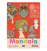 MANDALA-YETİŞKİNLER İÇİN-ÇİZİMLER - PARILTI YAYINCILIK