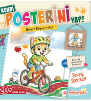Kendi Posterini Yap! Boya Kopart As! Sevimli Sporcular
