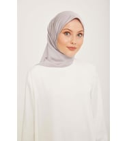 Armine Sport Gümüş Düz Renk Fon Eşarp 352