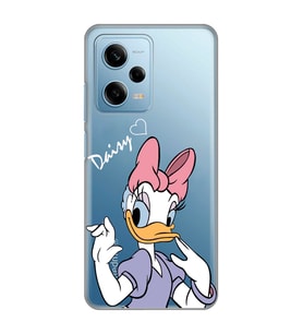 Redmi Note 12 Pro 5G Uyumlu Ördek Desenli Şeffaf Telefon Kılıfı