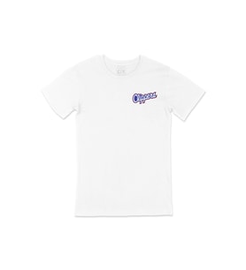 Clippers Cep Logo Tasarımlı Beyaz Tişört