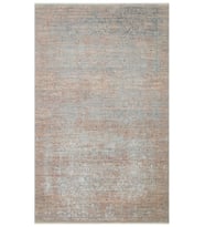 Makine Kaymaz Yıkanabilir Vizon Eskitme Triko Salon Mutfak Halısı Koridor Halısı Yolluk LPZ 02 GREY