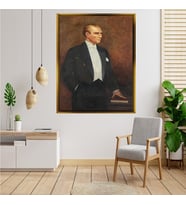 ÇERÇEVELİ ATATÜRK TABLO S732