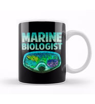 Awesome Marine Biologist Underwater Biology Kupa Bardak Porselen