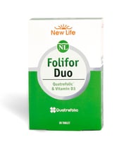 Folifor Duo Folik Asit ve D3 Vitamini İçeren Takviye Edici Gıda 30 Tablet